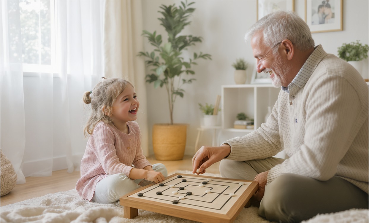 Mühle-Spiel
